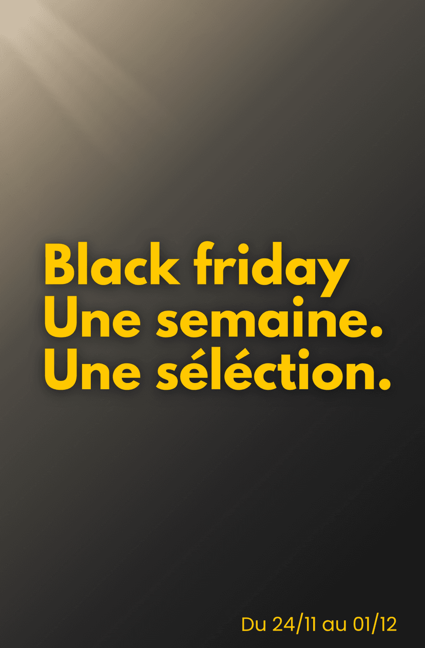 Les meilleures affaires du Black Friday