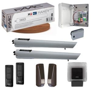 KIT HANDY INTEGRAL Motorisation portail battant FAAC 24V