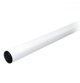 Barrières automatiques - Lisse à section tubulaire en aluminium peint blanc Ø 100 mm L = 6850 mm CAME